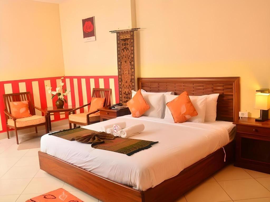 New Rose Boutique Hotel Vientiane Exterior foto